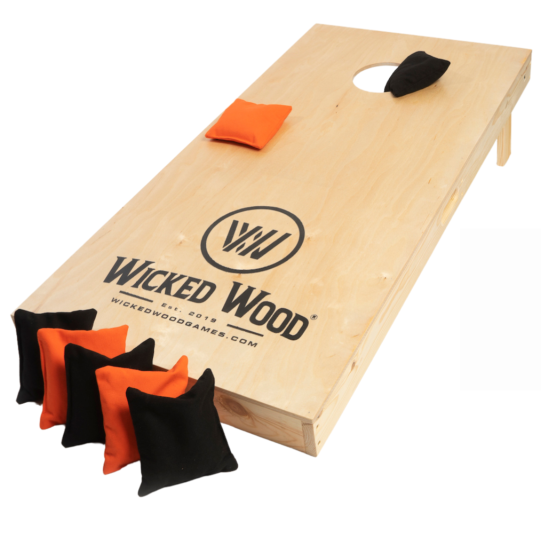 Kit di partenza Cornhole - 120x60 - 1x tavola / 2x4 borse