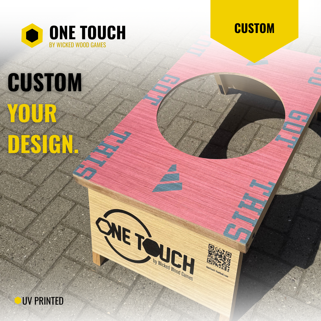 OneTouch Personalizzato - Set Completo Design Unico - Include 2x tavole / Pallone / Borsa da trasporto