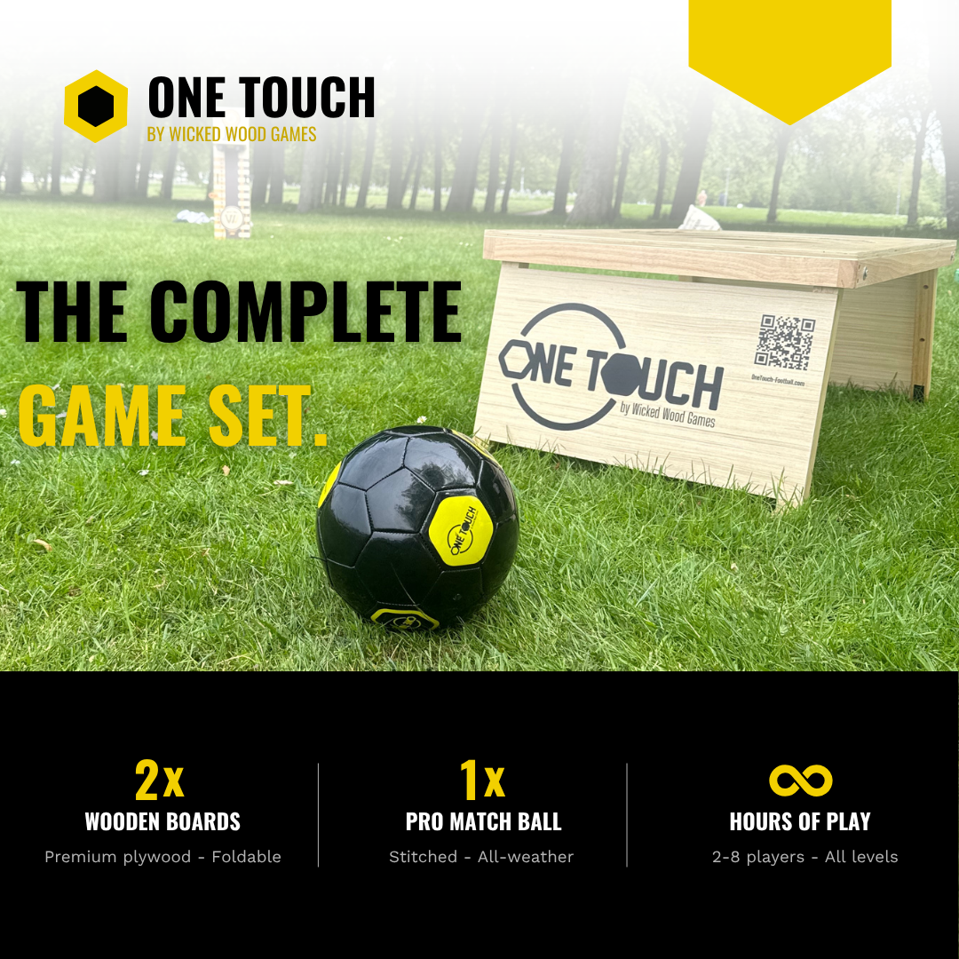 OneTouch Personalizzato - Set Completo Design Unico - Include 2x tavole / Pallone / Borsa da trasporto