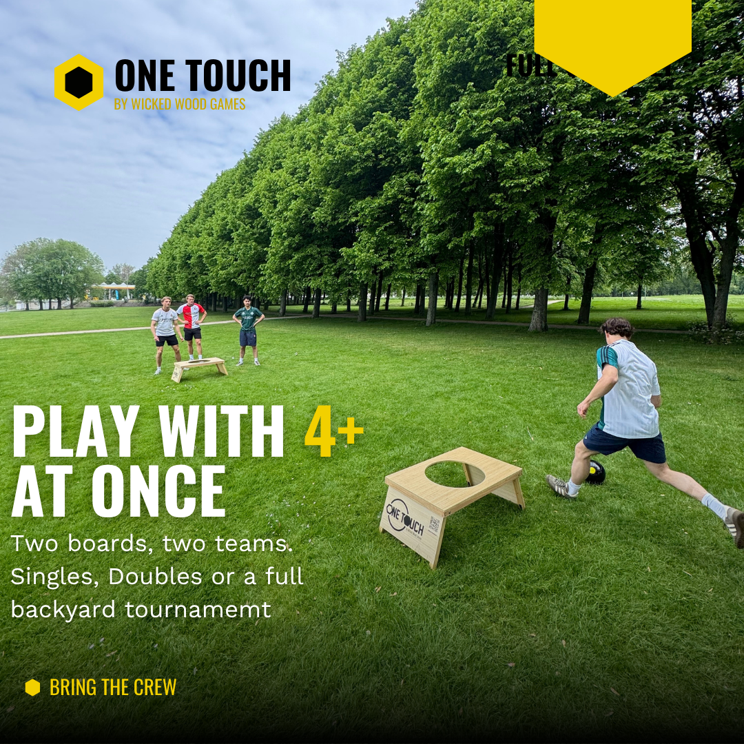 OneTouch Personalizzato - Set Completo Design Unico - Include 2x tavole / Pallone / Borsa da trasporto