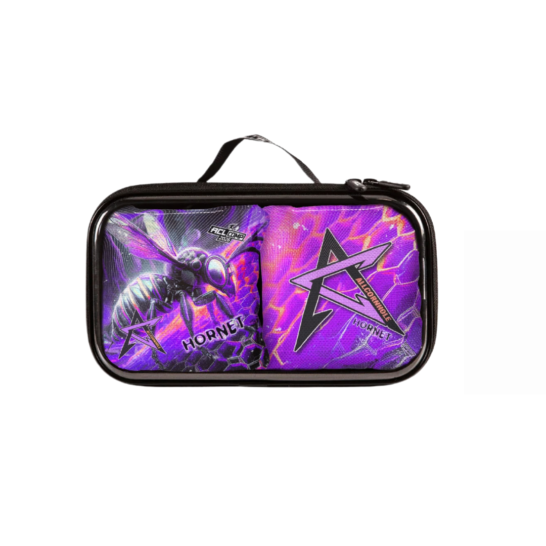 ALLCORNHOLE - HORNET 2026 - ACL COMP - 1x4 Cornhole Bags Cornhole Bags AllCornhole Purple - Incl Hard Case