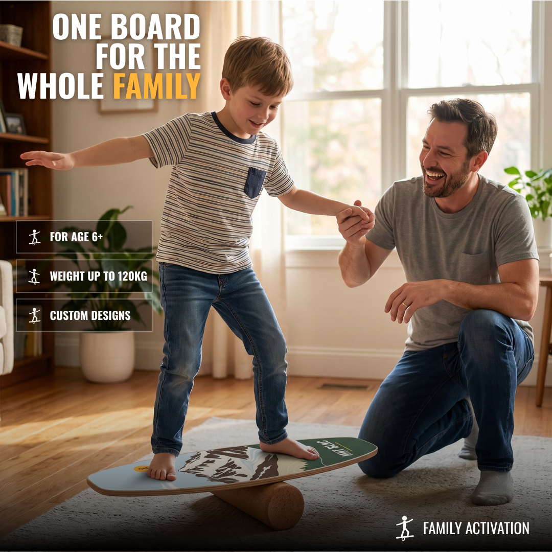 BLNC Balance Boards - COLLEZIONE ALPINE - Roller e Board Stoppers inclusi