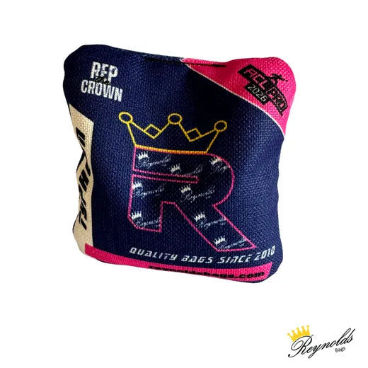 Reynolds Typhoon 2026 - ACL Pro Cornhole Bags Cornhole Bags Reynolds Blue/Pink