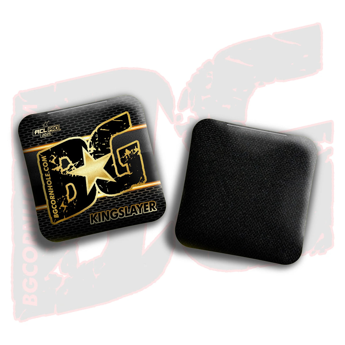 BG Kingslayer 2026 - ACL Pro Bags Cornhole Bags BG Cornhole Black - Gold