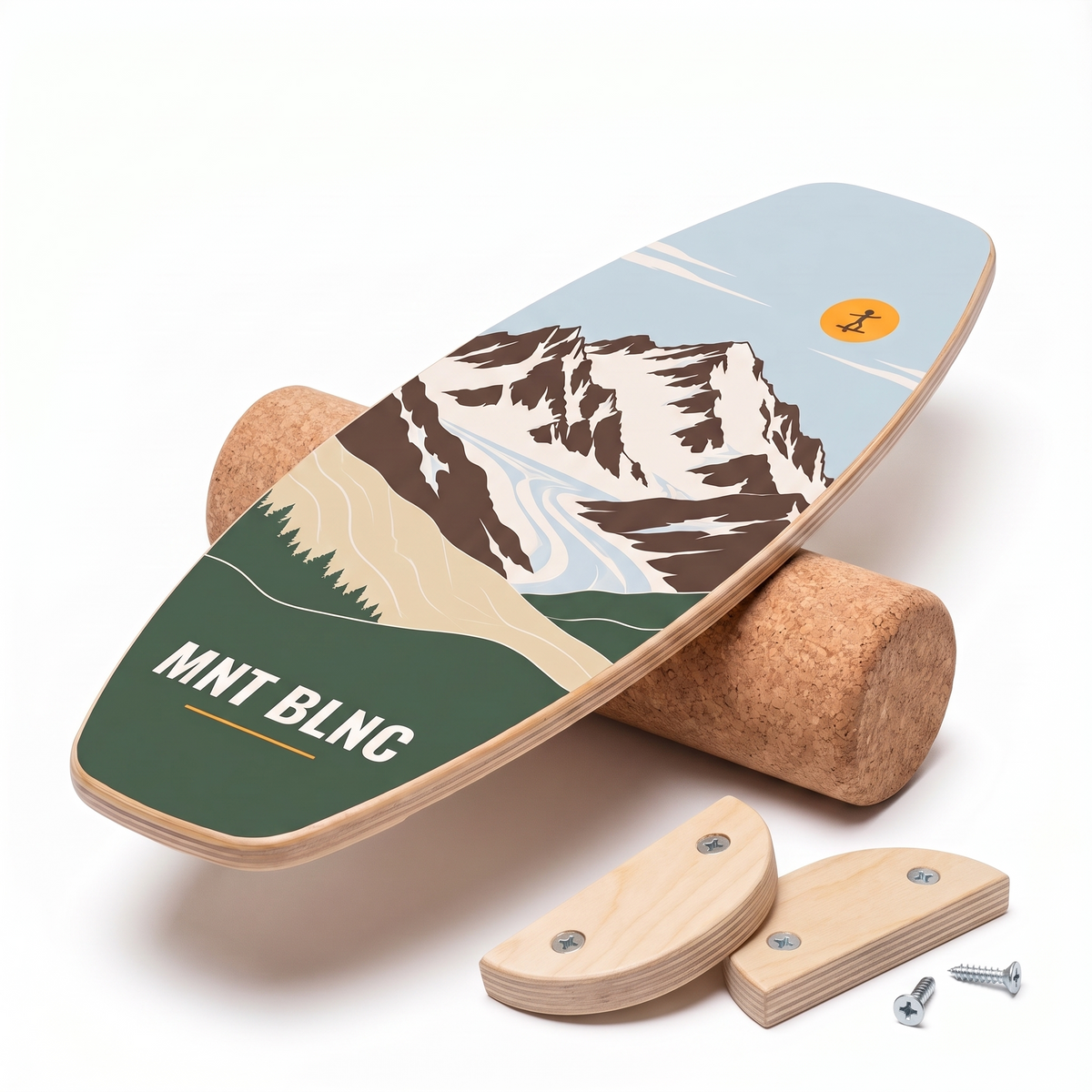 BLNC Balance Boards - COLLEZIONE ALPINE - Roller e Board Stoppers inclusi