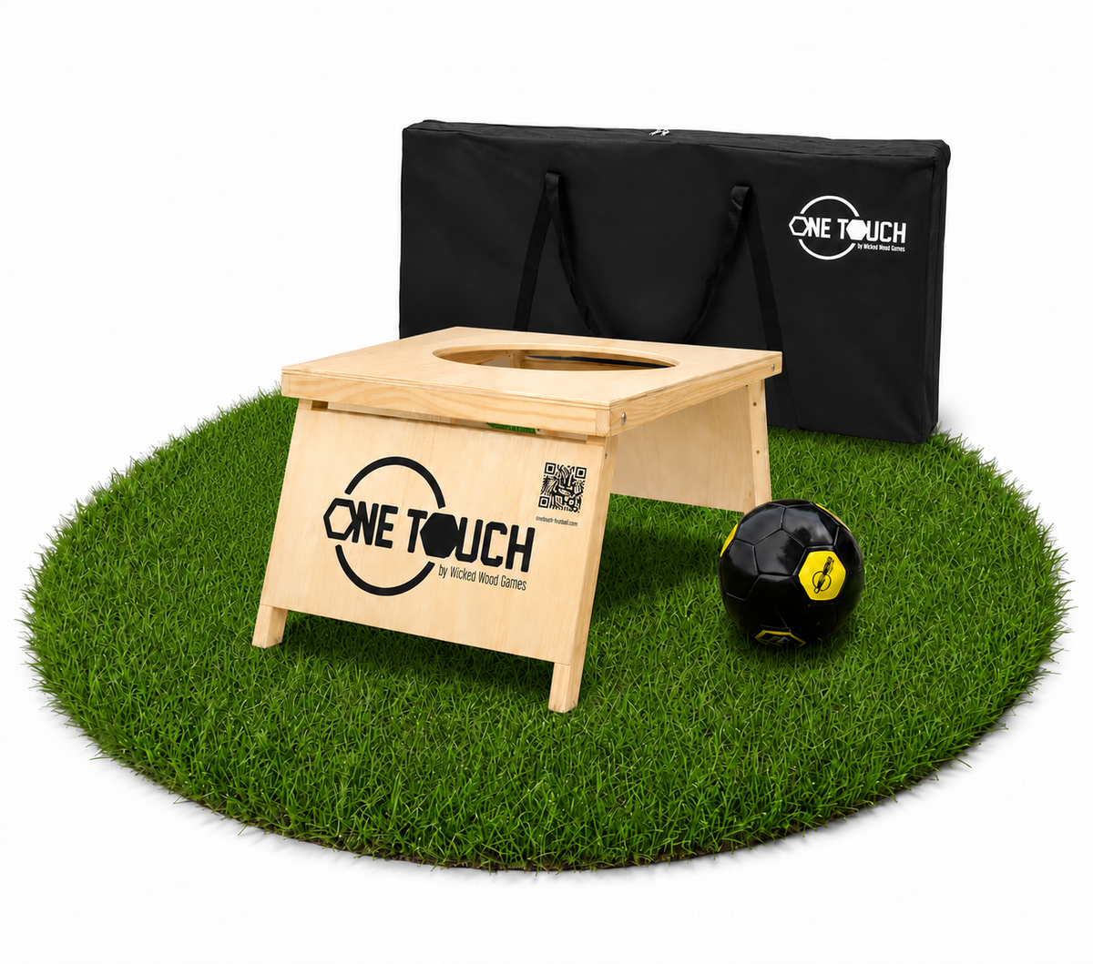 OneTouch Gioco di Calcio Starting Kit - Include 1 tavola / Pallone premium / Borsa da trasporto